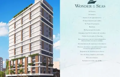 Apartamento com 3 quartos à venda na avenida senador atílio fontana, balneário perequê, porto belo, 110 m2 por r$ 2.950.000