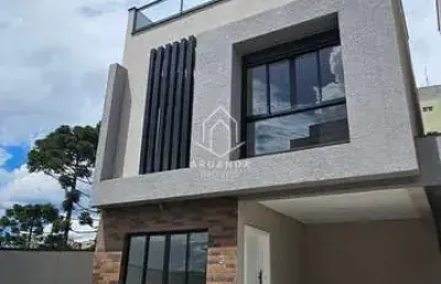 Sobrado triplex - condominio - 3 suítes - ático e terraço