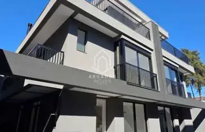Sobrado triplex 127m² em condominio - abranches - terraço