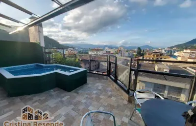 Cobertura com 4 quartos à venda na praia grande, ubatuba , 162 m2 por r$ 1.500.000