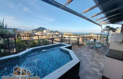 Cobertura com 3 quartos à venda em itaguá, ubatuba  por r$ 1.500.000