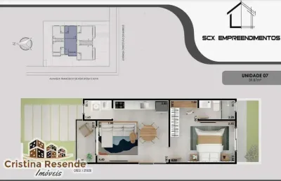 Kitnet / stúdio à venda no porto novo, caraguatatuba , 30 m2 por r$ 325.000