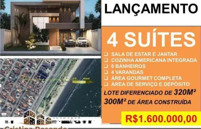 Casa à venda no indaiá, caraguatatuba , 320 m2 por r$ 1.600.000