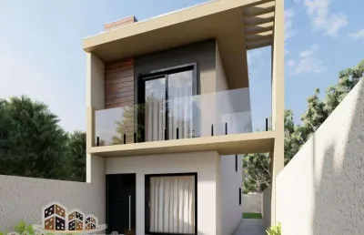 Casa com 2 quartos à venda no balneário dos golfinhos, caraguatatuba  por r$ 480.000