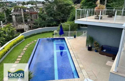 Casa à venda, 632 m² por r$ 4.700.000,00 - são paulo ii - cotia/sp