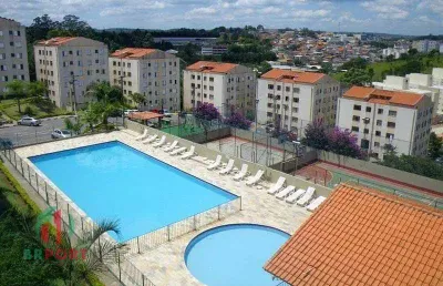 Apartamento à venda, 54 m² por r$ 250.000,00 - green land - cotia/sp
