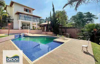 Casa à venda, 357 m² por r$ 2.200.000,00 - chácara das paineiras - carapicuíba/sp