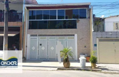 Casa com 3 dormitórios  1 suíte à venda, 267 m² por r$ 580.000 - jardim cláudio - cotia/sp