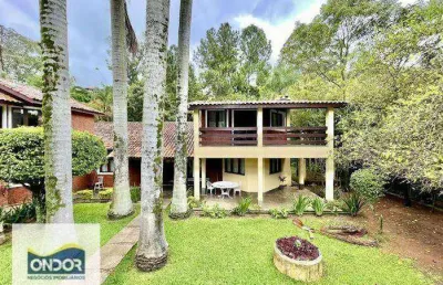 Casa com 4 dormitórios à venda, 428 m² por r$ 2.100.000,00 - jardim colonial - carapicuíba/sp
