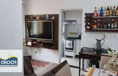 Apartamento à venda, 46 m² por r$ 250.000,00 - reserva natureza - cotia/sp