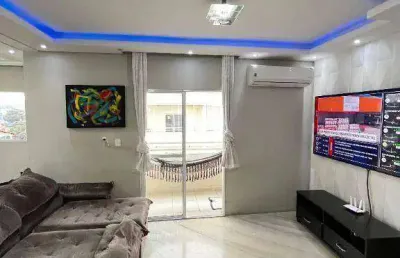 Apartamento com 2 dormitórios à venda, 79 m² por r$ 440.000,00 - jardim lina - cotia/sp