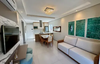 Apartamento 2 quartos mobiliado e decorado na praia de palmas