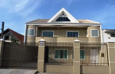 Casa com 5 quartos à venda na rua coronel evangelista dos santos, 251, cajuru, curitiba, 450 m2 por r$ 1.400.000