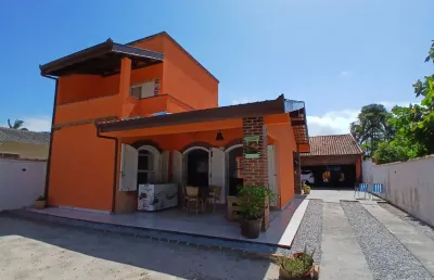 Sobrado de 4 dormitórios no balneário betaras em matinhos - paraná