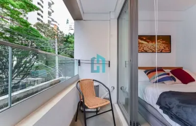 Apartamento com 1 quarto à venda na rua jacques félix, 601, vila nova conceição, são paulo por r$ 615.000