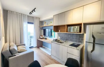 Apartamento com 1 quarto para alugar na alameda dos maracatins, 304, moema, são paulo por r$ 3.900