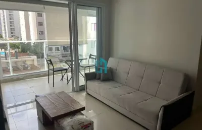 Apartamento com 1 quarto para alugar na avenida jandira, 631, moema, são paulo por r$ 3.800