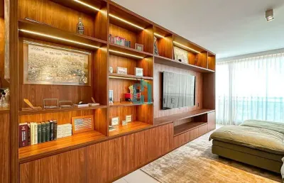Apartamento com 4 quartos à venda na avenida roque petroni júnior, 630, jardim das acacias, são paulo por r$ 4.950.000