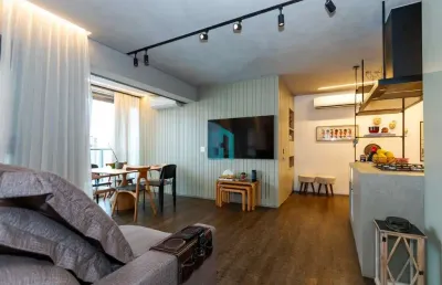 Apartamento com 1 quarto para alugar na avenida rouxinol, 1017, moema, são paulo por r$ 9.000