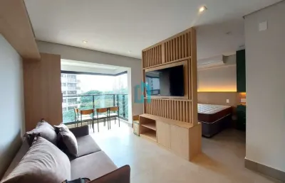 Apartamento com 1 quarto para alugar na avenida açocê, 50, moema, são paulo por r$ 4.930