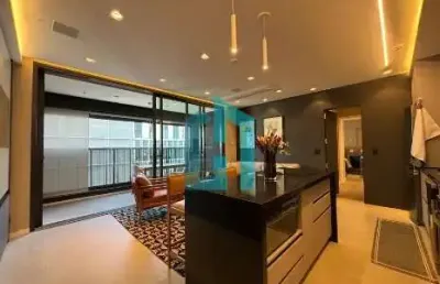 Apartamento com 1 quarto para alugar na avenida roque petroni júnior, 630, brooklin, são paulo por r$ 10.000