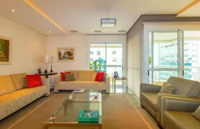 Apartamento com 4 quartos à venda na alameda dos aicás, 927, moema, são paulo por r$ 3.600.000