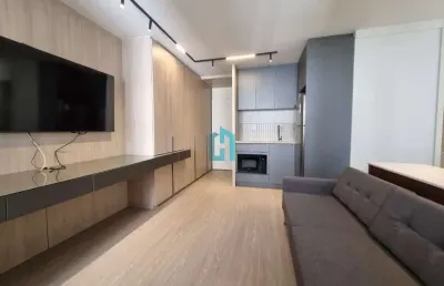 Apartamento com 1 quarto para alugar na avenida chibarás, 75, moema, são paulo por r$ 3.500