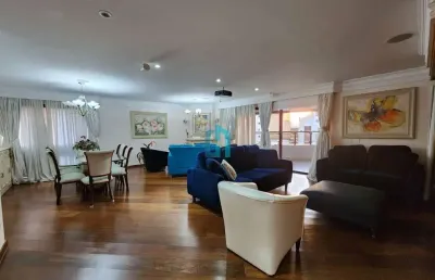 Apartamento com 4 quartos à venda na alameda dos guaramomis, 445, moema, são paulo por r$ 3.300.000