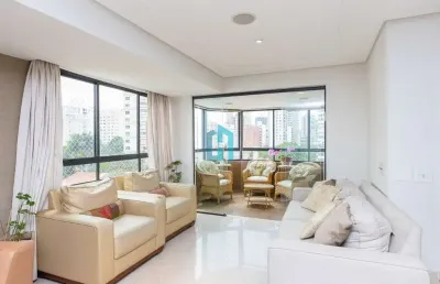 Apartamento com 4 quartos à venda na avenida sabiá, 399, indianópolis, são paulo por r$ 3.130.000
