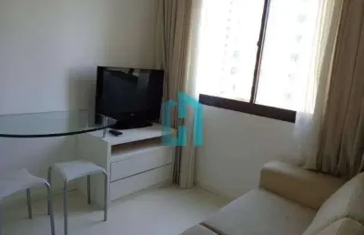 Apartamento com 1 quarto à venda na avenida rouxinol, 57, indianópolis, são paulo por r$ 402.800