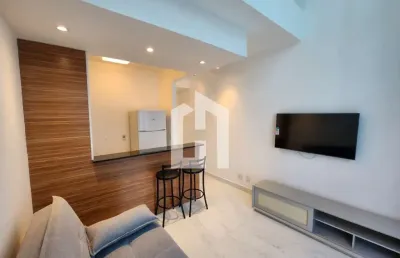 Apartamento com 1 quarto para alugar na avenida rouxinol, 77, moema, são paulo por r$ 3.850