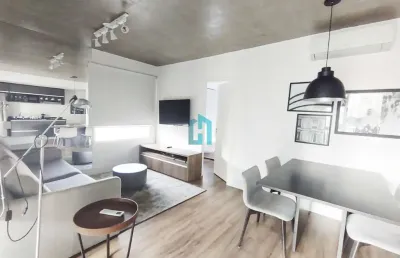 Apartamento com 1 quarto para alugar na rua jean peltier, 311, brooklin, são paulo por r$ 5.500