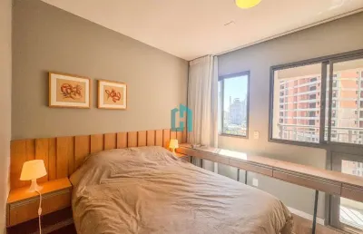 Apartamento com 1 quarto para alugar na rua cancioneiro de évora, 73, santo amaro, são paulo por r$ 2.400