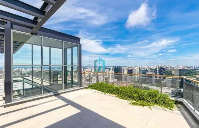 Cobertura com 4 quartos à venda na avenida roque petroni júnior, 630, brooklin, são paulo por r$ 7.500.000