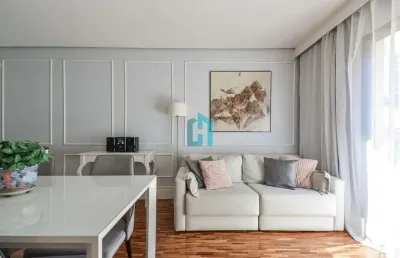 Apartamento com 1 quarto à venda na rua bandeira paulista, 789, itaim bibi, são paulo por r$ 900.000