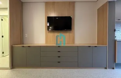 Apartamento com 1 quarto para alugar na rua joão de lacerda soares, 31, jardim das acacias, são paulo por r$ 3.800