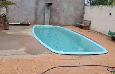 Rancho com 3 dormitórios à venda, 225 m² por r$ 350.000,00 - mendonca - mendonça/sp