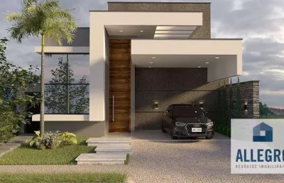 Casa à venda no condomínio set life i com 3 suítes, 2 vaga de garagem e próximo a rod. washington luís!!