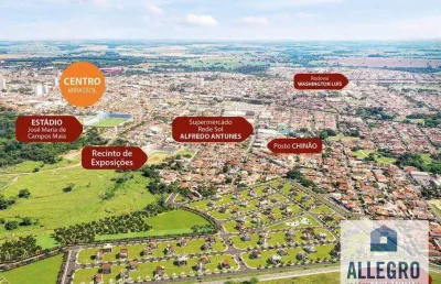Terreno à venda, 240 m² por r$ 140.000,00 - parque residencial professor matheus - mirassol/sp