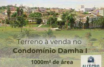Terreno à venda, 1000 m² por r$ 2.500.000,00 - damha i - são josé do rio preto/sp