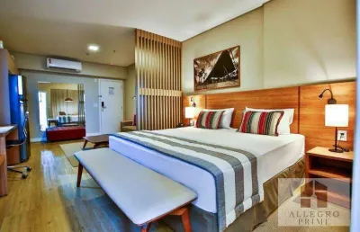 Flat com 1 dormitório para alugar, 40 m² por r$ 3.500/mês - vila são josé - são josé do rio preto/sp