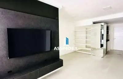 Apartamento mobiliado com 2 dormitórios para alugar, 65 m² por r$ 4.800/mês - cidade universitária pedra branca - palhoça/sc