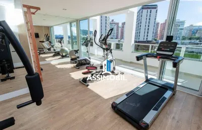 Apartamento com 3 dormitórios para alugar, 108 m² por r$ 5.150,00/mês - cidade universitária pedra branca - palhoça/sc