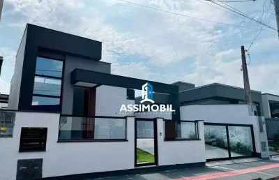 Casa com 3 dormitórios à venda, 112 m² por r$ 680.000,00 - bela vista - palhoça/sc