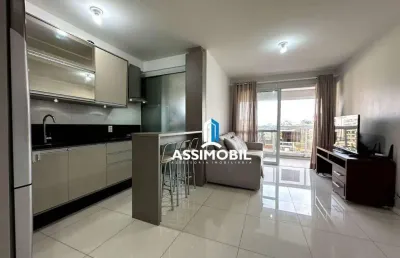 Apartamento mobiliado 3 dormitórios à venda, 88 m² por r$ 950 - cidade universitária pedra branca - palhoça/sc