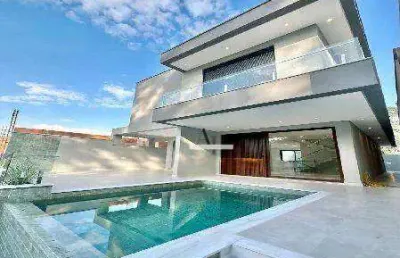 Casa com 4 dormitórios à venda, 320 m² por r$ 3.695.000,00 - residencial real park - arujá/sp