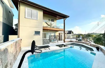 Casa com 4 dormitórios à venda, 365 m² por r$ 3.495.000,00 - arujázinho iv - arujá/sp