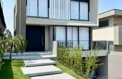 Casa com 4 dormitórios à venda, 387 m² por r$ 4.300.000 - residencial real park - arujá/sp