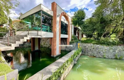 Casa com 3 dormitórios à venda, 800 m² por r$ 6.999.000,00 - arujazinho i. ii e iii - arujá/sp