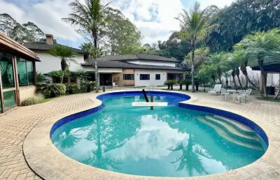 Casa com 4 dormitórios, 1200 m² - venda por r$ 6.495.000 ou aluguel por r$ 16.640/mês - condomínio arujá hills i e ii - arujá/sp